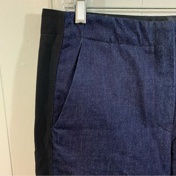 Rag & Bone Dark Blue Trouser Tuxedo Bootcut Split Hem Pockets Career Jeans 8 - Picture 4 of 12